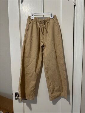 H&M Kids Khaki Drawstring Casual Pants